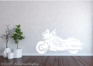 Samolepky na zeď - Motorka