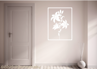 Samolepky na zeď - SO - Lilie